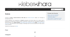 Desktop Screenshot of kleberkihara.com.br